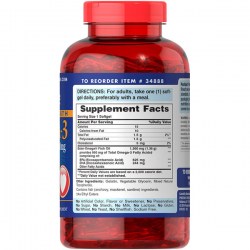 Купить рыбий жир Puritan’s Pride Triple Strength Omega-3 Fish Oil